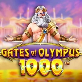 Gates of Olympus 1000 online game logo by Pragmatic Play on betalicecasino.eu